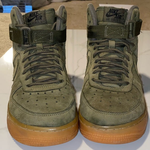 SUEDE NIKE AIR FORCE 1s - Picture 3 of 8